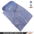 men's button-down collar long sleeve 100% cotton oxford dress shirt